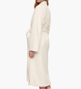 <span class=keywords><strong>Peignoir</strong></span> en polaire corail pour femmes, élégant, en peluche, pour se détendre, chemises de nuit, fermeture à cordon, robe chaude d'hiver, vêtements de détente décontractés, robes pour femmes - Product Image 3