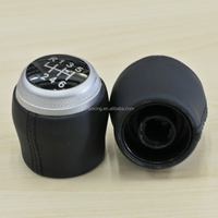 Meilleures ventes - Levier de vitesses manuel 6 vitesses en plastique noir/argent, compatible avec Renault Clio Mk5 Dacia Duster Mk1 Mk3