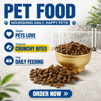 Nourriture sèche lyophilisée de qualité supérieure pour chats et chiens, sans OGM, sans céréales, riche en protéines, faible en glucides, sans sucre ajouté, adaptée à toutes les races et à toutes les étapes de vie