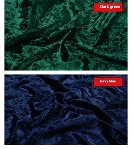 2025 nouveau Design doux <span class=keywords><strong>Scholl</strong></span> Tour velours tissu robe KS Velboa coréen élastique uni Polyester brossé tricot pour les filles - Product Image 2