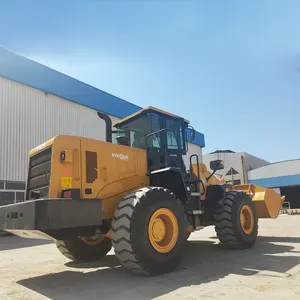 Çin Everun ER50 5ton yeni dizel kürek 4wd endüstriyel tarım ön yükleyici şanzıman