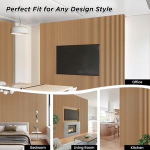 Pannelli Acustici <span class=keywords><strong>in</strong></span> Legno Akupanel FEYT per Design d'Interni, Pannelli Fonoassorbenti <span class=keywords><strong>in</strong></span> PET e MDF, Pannelli Acustici a Doghe <span class=keywords><strong>in</strong></span> Legno <span class=keywords><strong>in</strong></span> <span class=keywords><strong>Vendita</strong></span> - Product Image 5