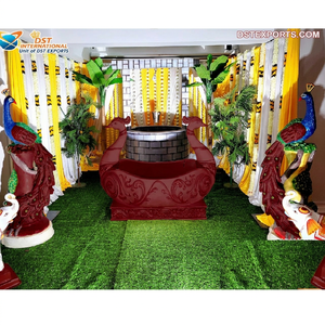 Decoración para la Ceremonia Haldi de Bodas en Sri Lanka, Decoración para la Gran Ceremonia de Pubertad del Sur de la India, Accesorios de Decoración para la Ceremonia Haldi de Bodas del Sur de la India - Product Image 1