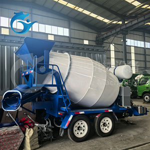 Vente chaude : <span class=keywords><strong>Bétonnière</strong></span> sur remorque de 3 yards, petite capacité, camions mélangeurs à béton pour la construction civile - Product Image 5