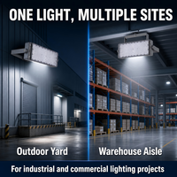Projecteur LED intelligent OEM anti-éblouissement 200W 400W 600W avec capteur photocellule, éclairage extérieur étanche IP65 pour l'éclairage des stades