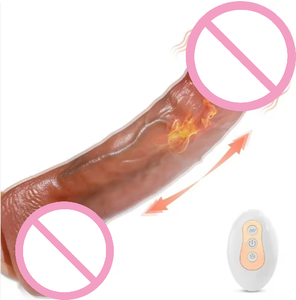 Masturbatore Vibrante in Silicone High-Tide per Donne, Dildo Elettrico Femminile con Spruzzo d'Acqua, Morbido, Realistico, Impermeabile, Giocattolo Sessuale per Adulti - Product Image 1