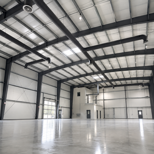 Structure en acier préfabriquée à prix d'usine pour entrepôt industriel professionnel en Chine, bâtiment léger à vendre - Product Image 2