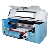 Impresora UV DTF de un solo cabezal Baiyin A3, impresora pequeña para pegatinas de metal con 1 cabezal DX7, utiliza película UV DTF A+B rollo a rollo.