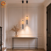 Suspension moderne ajustable, petite et longue, pour chevet, chambre principale, salon, bar, comptoir, salle à manger