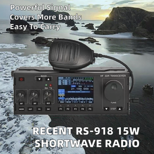 Radio RS-918 de 15W de Alta Potencia, Frecuencia Completa, USB, WIFI, CW, FT8, SSB, SDR, Pantalla de Espectro 3D en <span class=keywords><strong>Cascada</strong></span>, HF 50km, FCC, Walkie Talkie - Product Image 3