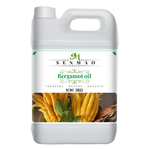 Precio de suministro de fábrica Masaje corporal de Grado Superior Uso de aromaterapia 100% Aceite esencial de bergamota para vela de perfume - Product Image 4