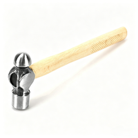 Marteau à tête sphérique avec manche en bois, tailles multiples 0.5P-3P, pour usage industriel, domestique et de construction, support OEM ODM