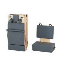 Studio et usage domestique nouveau modèle de réformateur pliant avec logo personnalisé pliable Pilates Reformer Machine pliable en érable Pilates Reformer