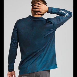 Pescatore disegna la tua camicia a rete di pesce Bigfish a maniche lunghe rosa abbottonatura camicia Uv camicie da pesca personalizzate - Product Image 4