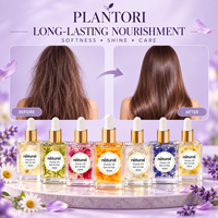 Huile essentielle personnalisée OEM à la lavande, à la menthe poivrée et aux pétales de rose pour les soins de la peau, la croissance des cheveux et les cuticules, fleurs séchées sur mesure