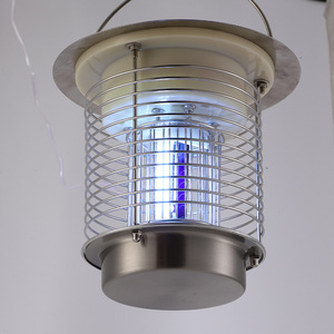 Lámpara eléctrica antimosquitos Led de acero inoxidable, 180x190mm, recargable, portátil, para el hogar y Camping - Product Image 3