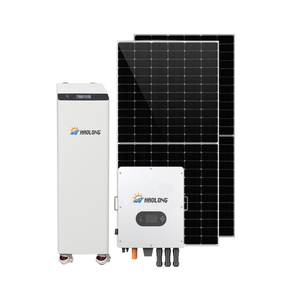 Système solaire hybride hors réseau et connecté au réseau de haute qualité et économique, ensemble complet 5 kW, 6 kW, 8 kW, 10 kW - Product Image 1
