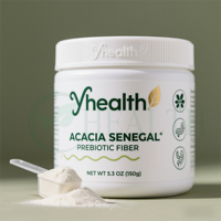 OEM Prebiotics Cinnamon Acacia Fiber Supplément de prébiotiques végétaliens à base de plantes pour la santé intestinale avec des enzymes digestives pour la digestion