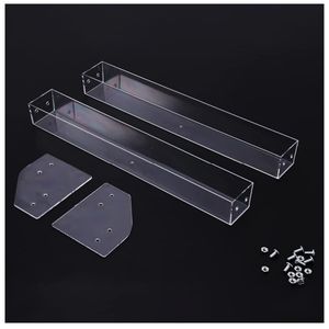 Étagère de présentation de vernis à ongles en <span class=keywords><strong>gel</strong></span> à 2 niveaux en acrylique - Organisateur mural ou de comptoir moderne et fonctionnel pour vernis à ongles en <span class=keywords><strong>gel</strong></span> - Product Image 4