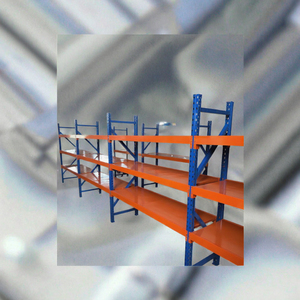 Warehouse Steel Electrostatic Powder Coated <b>Heavy</b> <b>Duty</b> Anti-Rust 5 Layer Storage Rack with Carton Packed Stacking <b>Shelves</b> - Product Image 3