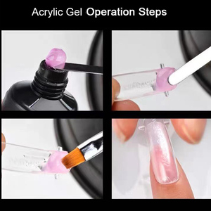 30ml/60ml facile operazione poli Gel Gel acrilico Gel di estensione delle unghie per il miglioramento delle unghie più di 100 colori scelta - Product Image 2
