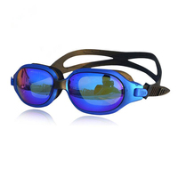 Lunettes de natation pour adultes, revêtement anti-buée, anti-UV, style aviateur, vision grand angle, étanches, Gafas De Natacion pour l'entraînement