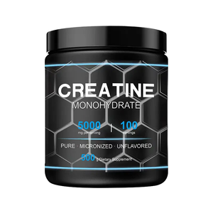 Creatina Monohidratada em Pó Micronizado 500g Suplementos de Nutrição Esportiva Fitness Extra Força Energética - Product Image 1