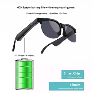 Gafas de Sol y Auriculares Inalámbricos Inteligentes MG100 con Control por Voz, Diseño de Oreja Abierta para Música, Llamadas y Conducción, Precio al por Mayor - Product Image 6
