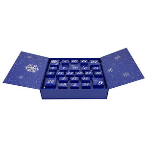 Caja <span class=keywords><strong>de</strong></span> <span class=keywords><strong>calendario</strong></span> personalizada al por mayor <span class=keywords><strong>2023</strong></span>, <span class=keywords><strong>calendario</strong></span> <span class=keywords><strong>de</strong></span> <span class=keywords><strong>Adviento</strong></span> <span class=keywords><strong>de</strong></span> Navidad vacío con laminación mate para crema facial <span class=keywords><strong>de</strong></span> chocolate - Product Image 4