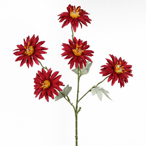 Crisantemos Artificiales de Tallo Único, Flores de Seda Realistas, Decoraciones para Bodas y Hogar, 20 Ramas, Envío Gratis - Product Image 5