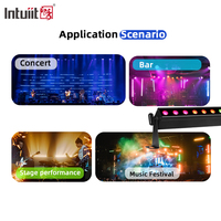 24*2W RGBW 4in1 LED barre de rondelle murale PAR lumière éclairage de scène projecteurs pour DJ Disco Club pour DMX scène fête spectacle effet