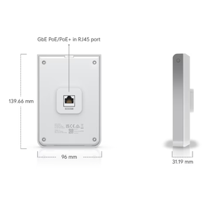 UniFi U6 In-Wall <b>Wireless</b> <b>Access</b> <b>Points</b> with WiFi 6 WEP QoS - Product Image 4