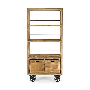 Design industriel Table à manger en bois en forme de V multi-usages pour la maison Hôtel Restaurant Atelier Entrepôt Top Meubles en vente - Product Image 1