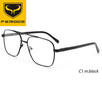 Gafas de Metal Modernas y a la Moda de FEROCE China, Monturas Ópticas de Vidrio, Nuevo Diseño