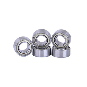 Rodamientos de Bolas de Ranura Profunda Miniatura de Acero al Carbono Directo de Fábrica MR105ZZ, Diámetro Interior de 5 mm, Diámetro Exterior de 10 mm, Grosor de 4 mm - Product Image 1