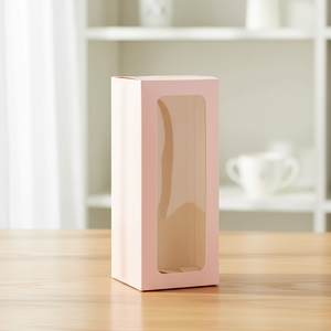 Custom Rectangular Gift Boxes with a clear Front Window Are Ideal for Packaging Single <strong>Items</strong> in <strong>Ecofriendly</strong> Cardboard Gift Boxes - Product Image 2