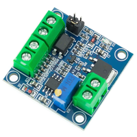 Modul Konverter PWM ke Tegangan 0%-100% ke 0-10V Konverter Sinyal Digital ke Analog untuk PLC MCU