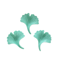 Aksesoris DIY Daun Bunga Resin Alas Datar Cerah untuk Jepit Rambut Kulkas, Kawaii Lucu, Hadiah Pernikahan, Motif Daisy