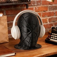 Support pour écouteurs en résine Spider-Man noir, nouveau, élégant et cool, décoration créative pour la maison, vente chaude