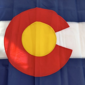 Colorado <b>Flags</b> for Outside 3 X 5 ft Heavy Duty & Fade Resistant Outdoor Oxford Fabric U.S. State <b>Flag</b> with Embroidered Pattern - Product Image 3