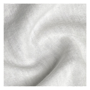 62014-all'ingrosso tessuto singolo Jersey personalizzato 70% <span class=keywords><strong>cotone</strong></span> organico 30% tessuto canapa 125gsm maglia canapa T Shirt tessuto - Product Image 2