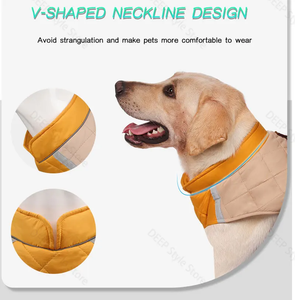 Ropa Ecológica para Mascotas, Otoño Invierno, Abrigos Modernos y Clásicos para Perros, Reflectantes, de Algodón Grueso, Cálidos, para Uso en Exteriores, Nuevos - Product Image 6