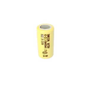 フラットトップバッテリーセル ニッカド 2/3 AA 400mAh 1.2V 充電式電池 - Product Image 3