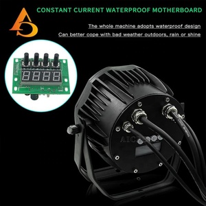 Projecteur PAR LED professionnel étanche RGBW DMX IP65 pour extérieur et scène - Product Image 4