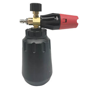 Botella de espuma de boca ancha de alta presión, pulverizador manual de plástico para lavado de autos, con forma de abanico, para limpieza de autos y uso doméstico. - Product Image 2