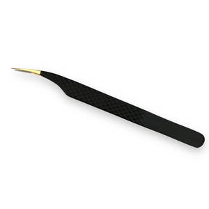 Pinzas para Pestañas de Acero Inoxidable de Diseño de Alta Demanda, Punta Suave de Precisión, Agarre Duradero, Personalizables para Pestañas Postizas - Product Image 5