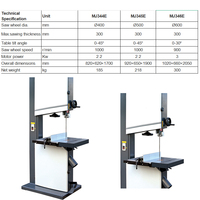 Scie circulaire horizontale professionnelle MJ345E, scie de table électrique, coupe-panneaux de bois robuste, moteur 2,2 kW pour ateliers de menuiserie