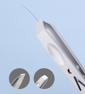 3 Days Factory Wholesale Stainless Steel Eyebrow Tweezers High Quality Large V Eyebrow Tweezers GZ RTS Bulk Mixed Order - Product Image 3