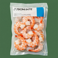 Sac sous vide personnalisé de qualité alimentaire de haute qualité sac d'emballage d'aliments surgelés avec propre logo sac d'emballage en plastique congelé transparent