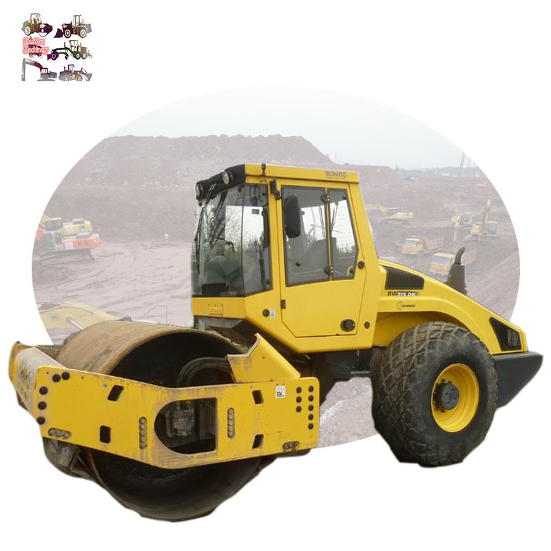 Con Lăn Đường Bomag 213D Đã Qua Sử Dụng Của Đức, Con Lăn Nén BM 213D-4, Con Lăn Đường Giá Rẻ Bomag 213